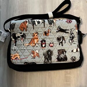 Vera Bradley Dog Show Convertible  Crossbody Bag